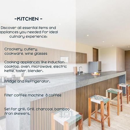 Extraordinary 2Br Apartment In Fully Equipped Hotel In Tulum Тулум Екстер'єр фото