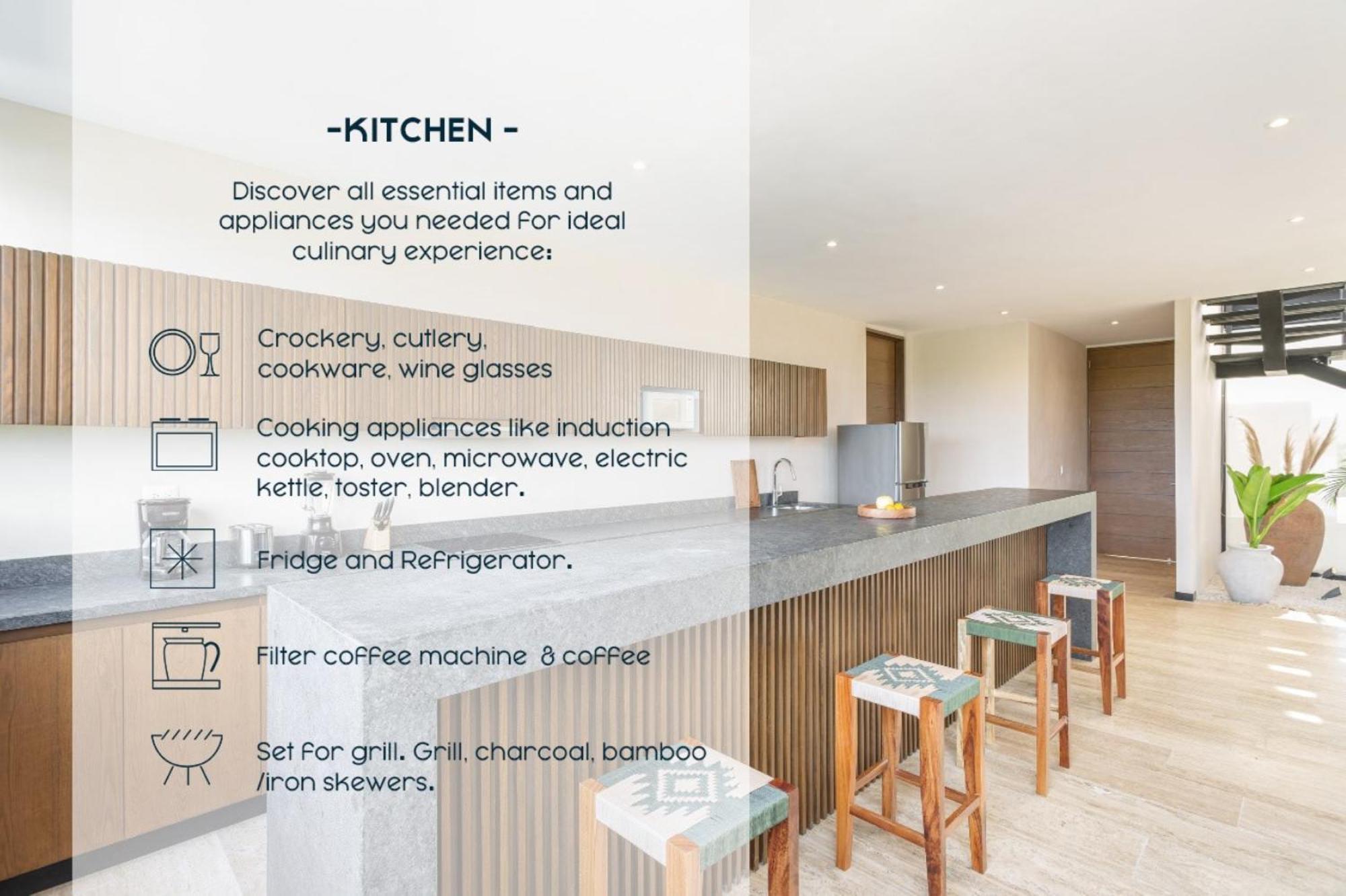 Extraordinary 2Br Apartment In Fully Equipped Hotel In Tulum Тулум Екстер'єр фото